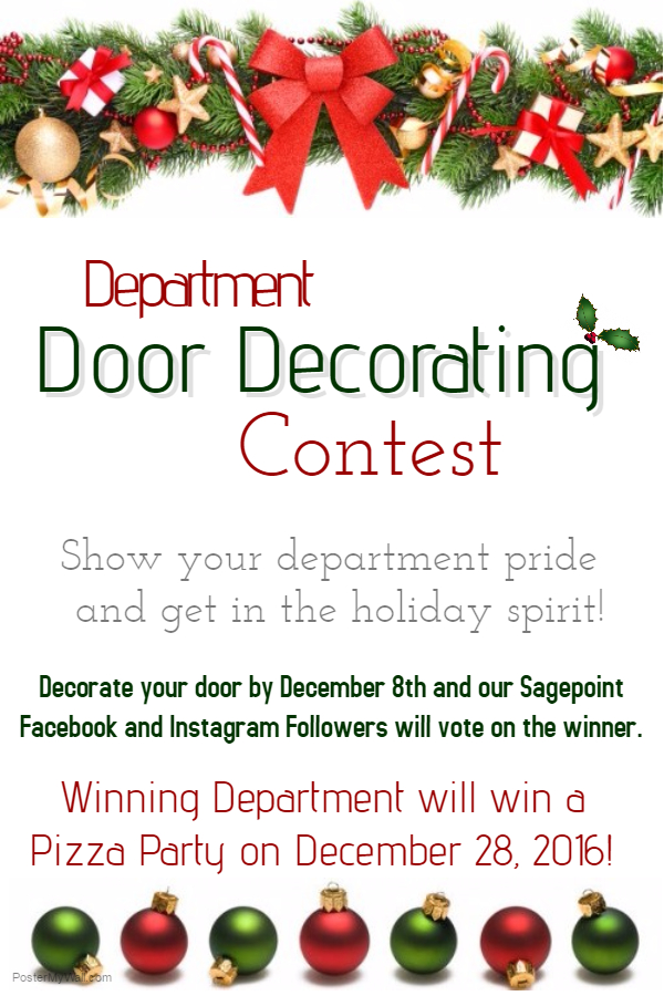 Door Decorating Contest  Sagepoint Senior Living Services